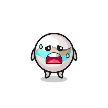 Mermer oyuncağın yorgunluğu, şirin tasarım.