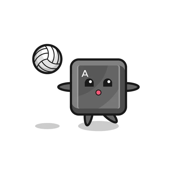 And Volleyball Mascot Design Vector Art Stock Images ページ 5 Depositphotos