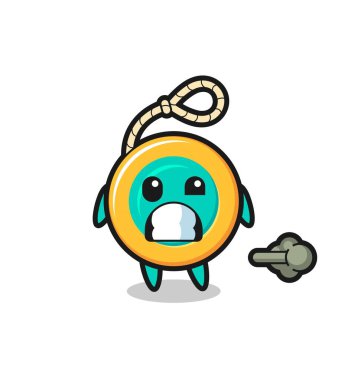 Osuran yoyo çizgi filminin çizimi, şirin bir tasarım.