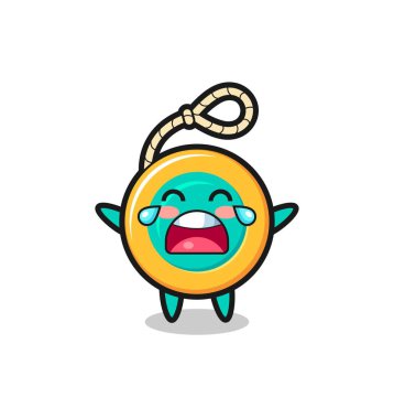 Ağlayan güzel bir bebek, şirin bir tasarım.