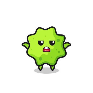 Maskot karakteri ne bileyim, şirin bir tasarım olduğunu söylüyor.