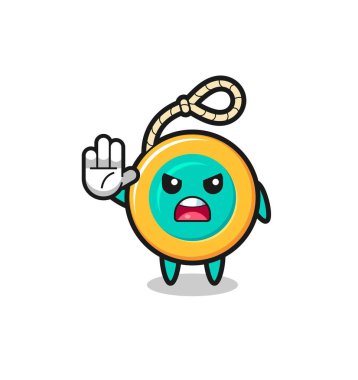 Senin karakterin dur hareketi yapıyor, şirin tasarım