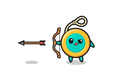 Okçuluk yapan senin karakterinin güzel tasarımı.