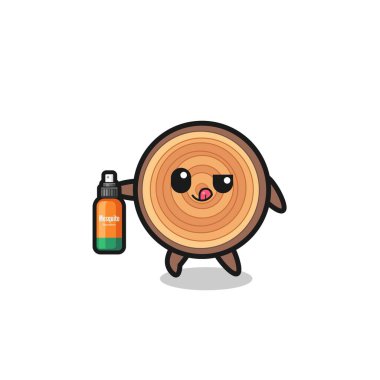 Sivrisinek kovucu, şirin bir dizayn.