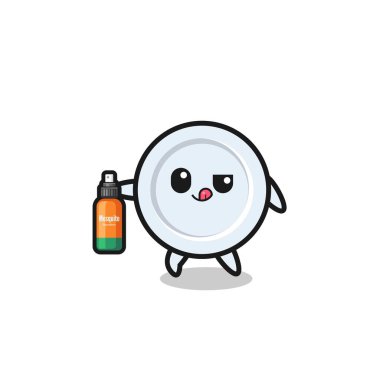 Sivrisinek kovucu, şirin bir tasarım.