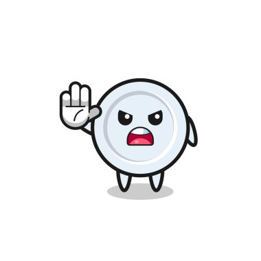 levha karakteri dur hareketi yapıyor, şirin tasarım