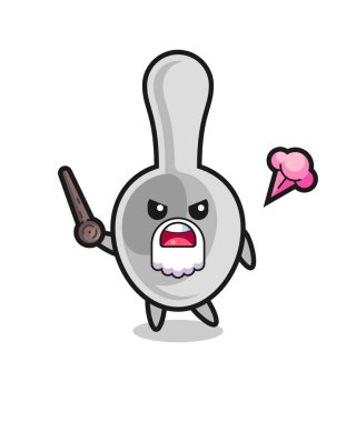 Şirin kaşık büyükbaba sinirleniyor, şirin tasarım