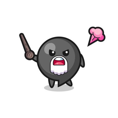 Şirin virgül dedem sinirleniyor, şirin tasarım.