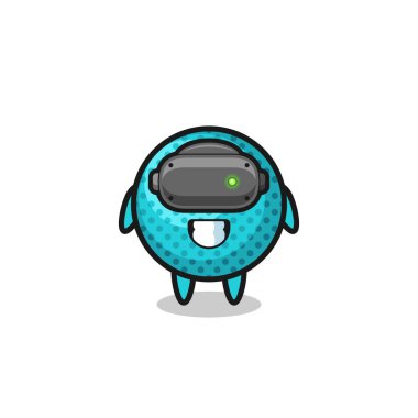 şirin dikenli top VR kulaklık, şirin tasarım