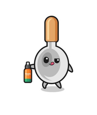 Şirin yemek kaşığı sivrisinek kovucu, şirin bir tasarım.