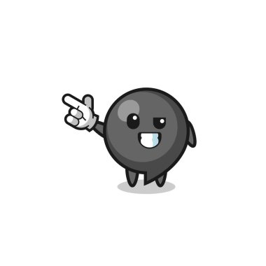 virgül sembolü sol üstte, şirin tasarım.