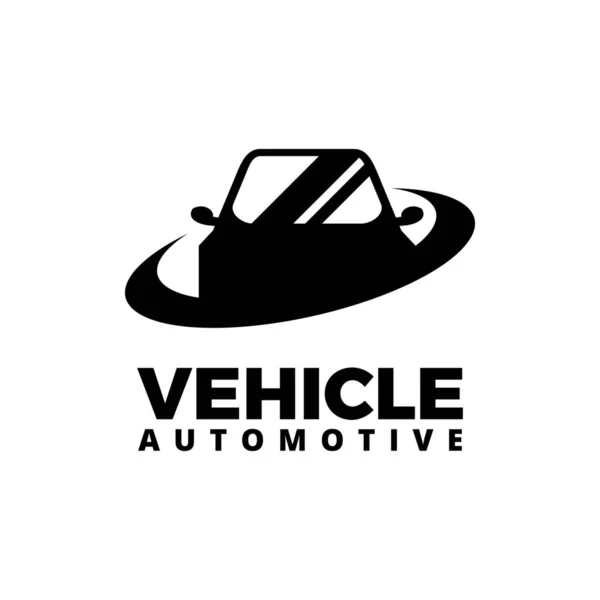 Carro Veículo Automóvel Serviço Logotipo Vetor — Vetor de Stock