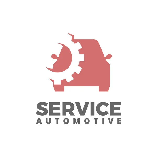 Car Vehicle Automotive Service Logo Vector — Stock Vector