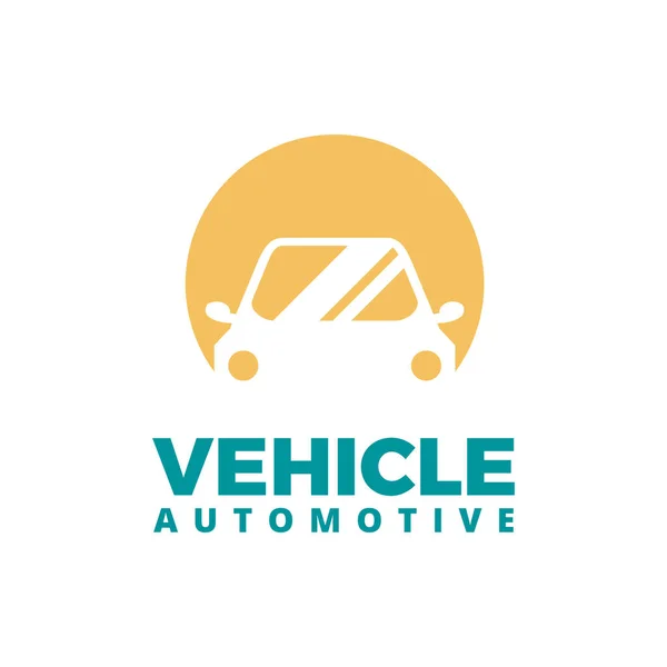 Vettore Logo Servizio Automobilistico Dell Automobile Del Veicolo — Vettoriale Stock