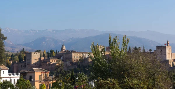 Paleis Alhambra in Granada Spanje — Stockfoto