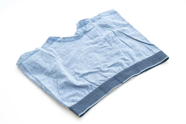 Blaue Männer Unterwäsche Isoliert Auf Weißem Hintergrund — Stockfoto