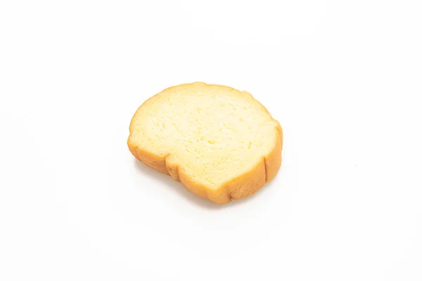 Süßkartoffeln Brot Scheiben Geschnitten Isoliert Auf Weißem Hintergrund — Stockfoto