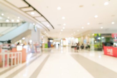 soyut bulanık alışveriş merkezi ve arka plan perakende mağazası