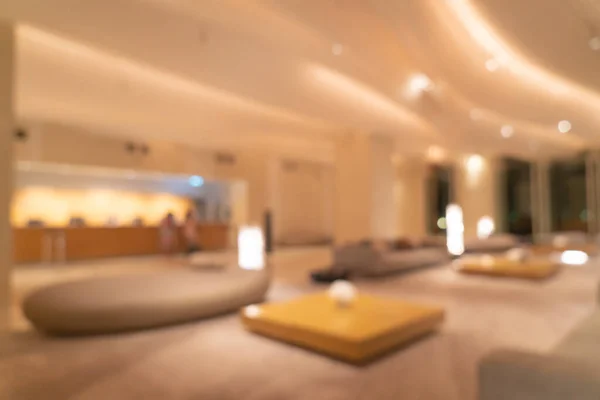 Abstrait Flou Lobby Hôtel Luxe Réception Pour Fond — Photo