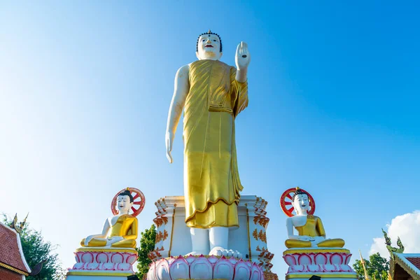 Wat Phra Doi Kham Altın Dağ Tapınağı Tayland Chiang Mai — Stok fotoğraf