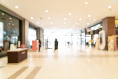 soyut bulanık alışveriş merkezi ve arka plan perakende mağazası