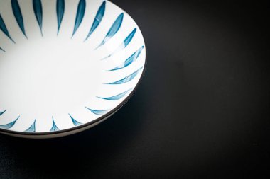 boş güzel ve eski seramik plaka kopya alanı ile