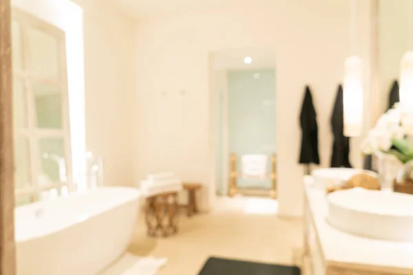 Abstrato Borrão Banheiro Luxo Hotel Resort Para Fundo — Fotografia de Stock