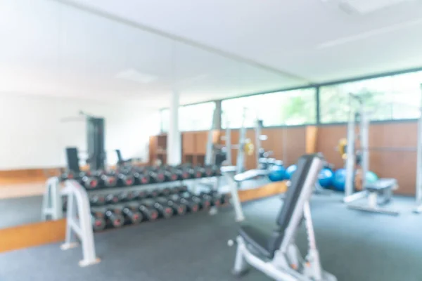 Absztrakt Blur Háttér Defocused Fitneszterem — Stock Fotó