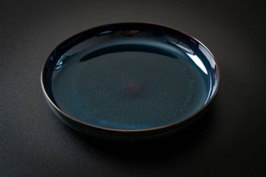 boş güzel ve eski seramik plaka kopya alanı ile