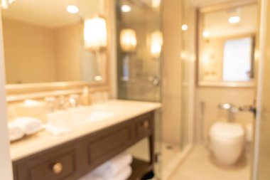 Arka plan için soyut bulanık banyo ya da tuvalet