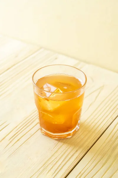 Delicious Sweet Drink Tamarind Juice Ice Cube Healthy Drink Style — Stock Photo, Image