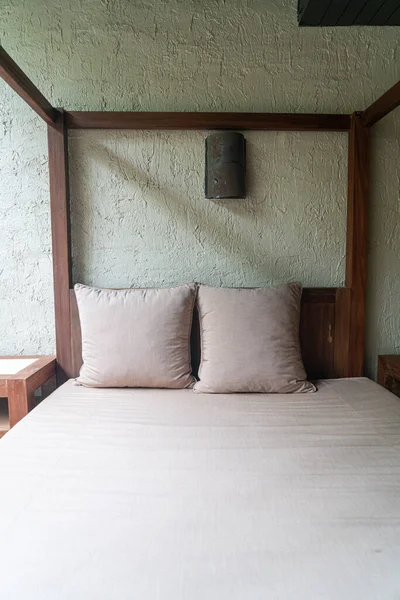 Pillow Decoration Outdoor Patio Bed Balcony — Fotografia de Stock