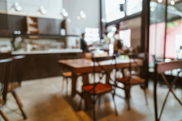 アブストラクト ブラー レストランカフェとコーヒーショップを背景に — ストック写真