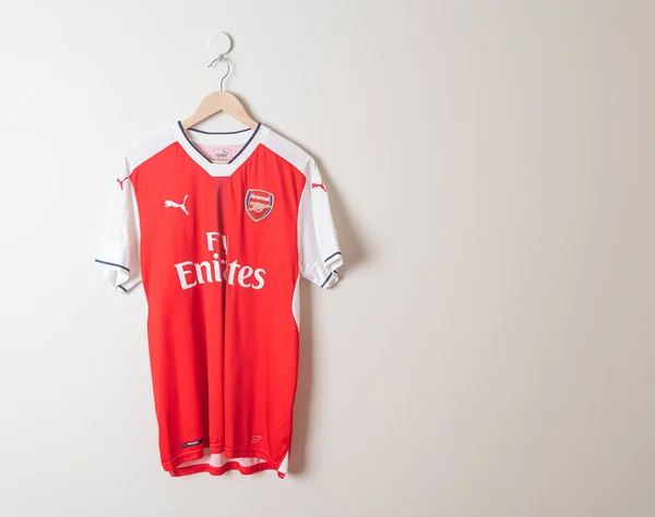 Bangkok Thailand Jan 2022 Arsenal Retro Shirt Home Jersey Season — Stock Photo, Image