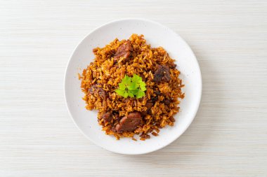 Nasi goreng - Endonezya usulü kızarmış pilav - Asya usulü
