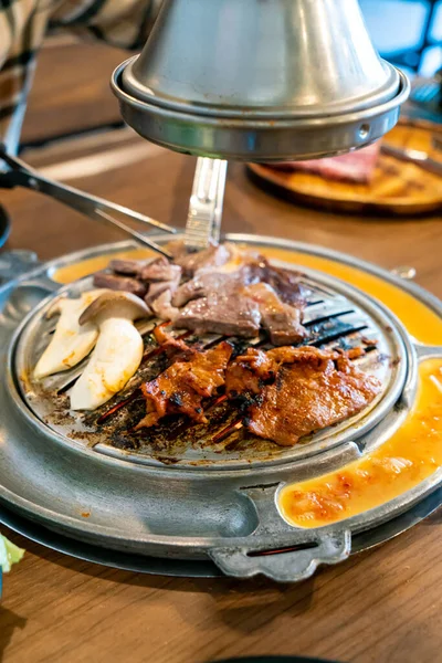 Grilled Pork Beef Meat Korean Style Korean Bbq — Stock Photo, Image