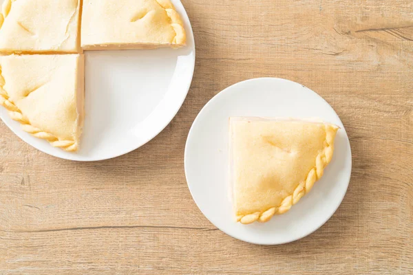 Läckra Toddy Palmpajer Vit Tallrik — Stockfoto