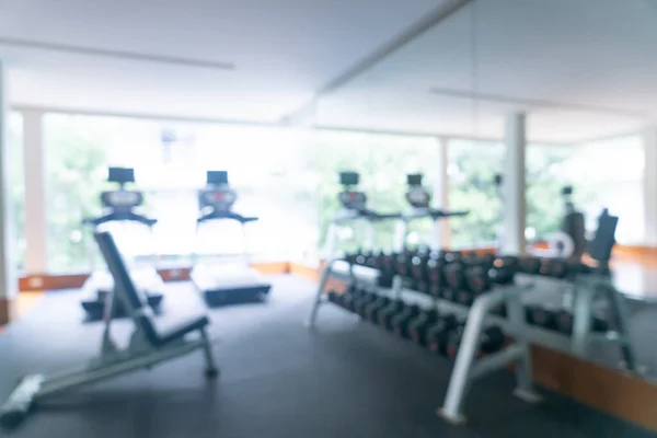 Resumen Desenfoque Desenfocado Gimnasio Fitness Para Fondo — Foto de Stock