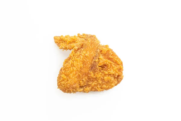 Pollo Frito Aislado Sobre Fondo Blanco — Foto de Stock