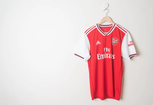Bangkok Thailand Jan 2022 Arsenal Retro Shirt Home Jersey Seizoen — Stockfoto