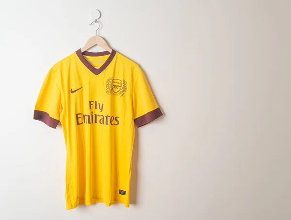Bangkok Tailandia Enero 2022 Arsenal Retro Shirt Third Jersey Season —  Fotos de Stock