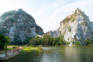 Tayland, Ratchaburi 'deki Khao Gnu Taş Parkı