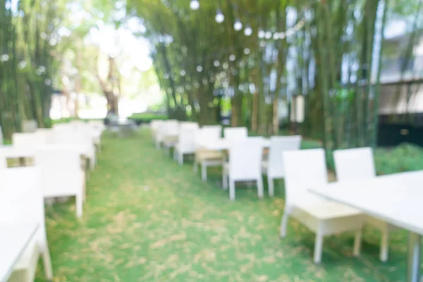 Abstract Blur Defocused Outdoor Restaurant Background — Stock Photo, Image