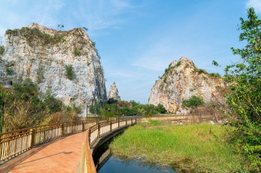 Tayland, Ratchaburi 'deki Khao Gnu Taş Parkı