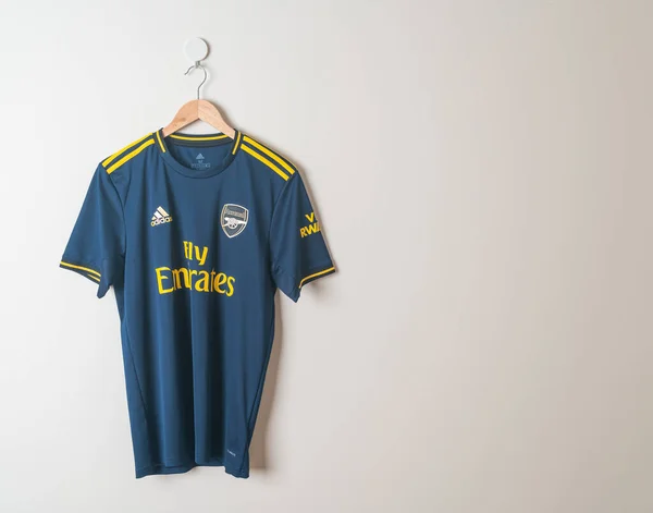 Bangkok Thailand Januari 2022 Kaos Arsenal Jersey Ketiga Musim 2019 — Stok Foto