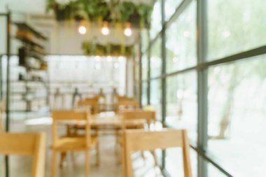 soyut bulanık kahve dükkanı ve arka plan için restoran - vintage efekt filtresi