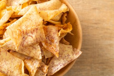 Çıtır Tatlı Taro cipsi - Sağlıklı atıştırmalık