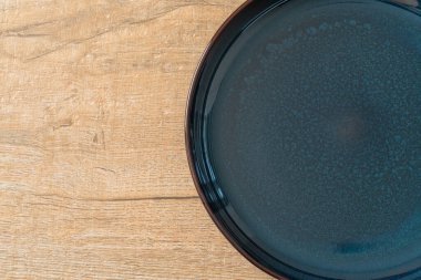 boş güzel ve eski seramik plaka kopya alanı ile