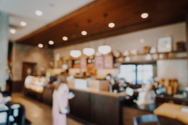 Arka plan için soyut bulanık kahve kafesi - vintage efekt filtresi