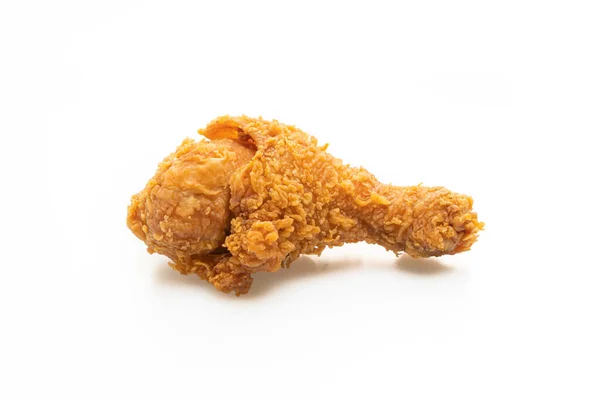 Fried Chicken Isolated White Background — Stock Photo, Image